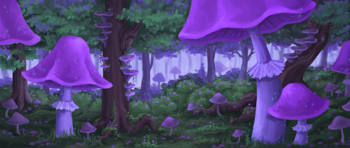 magic mushrooms 

#illustration #art #украрт