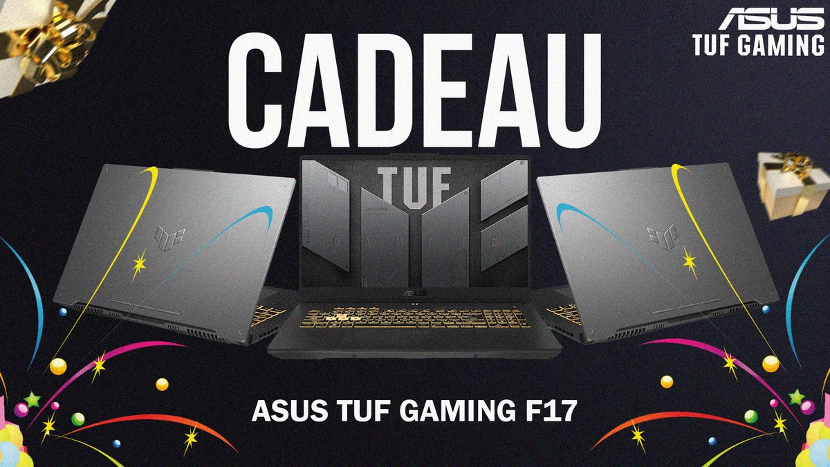 🎁GIVEWAY🎁

Avec <a href="/ASUS_ROG_FR/">ROG France</a> on a envie de vous faire un petit cadeau !

Quelques étapes simple pour tenter de remporter ce magnifique LAPTOP :

- Follow : <a href="/Wshark67/">WSHARK 🦈</a> &amp; <a href="/ASUS_ROG_FR/">ROG France</a> 
- Like &amp; RT : Ce tweet

La fiche du produit :  fr.rog.gg/WSF17

TAS : 10/04/2024

HF ❤️