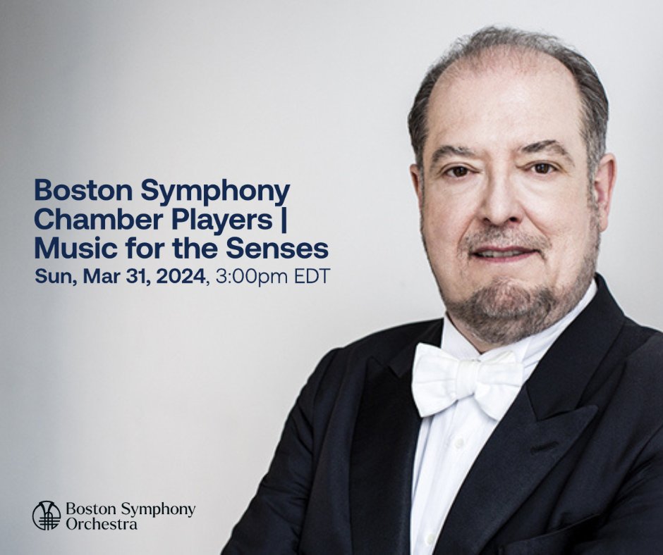 Thrilled to return to Jordan Hall tomorrow, March 31 for a recital with the chamber musicians of the @BostonSymphony. Our program will feature works by Bach paired with Messiaen's Quartet for the End of Time. I look forward to seeing you there! Tickets: bso.org/events/bso-cha…