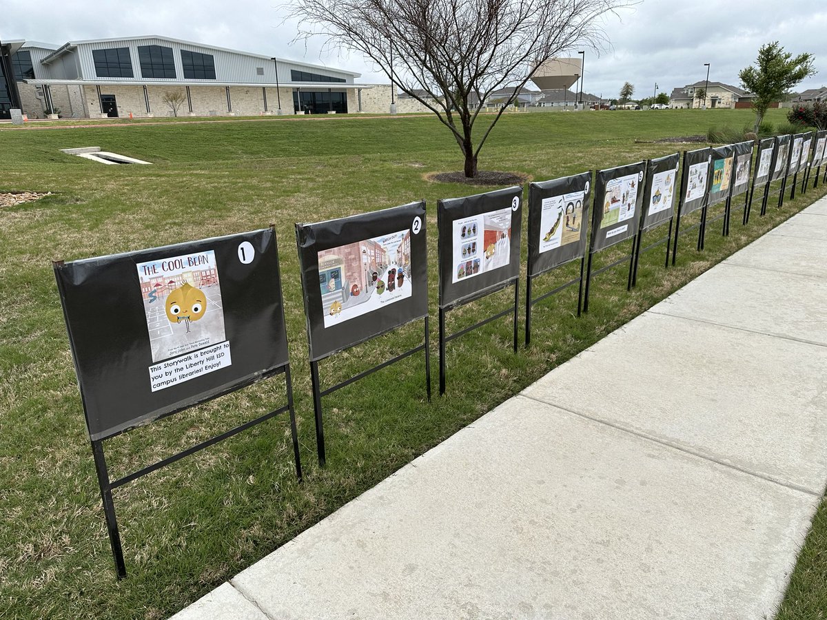There’s another Storywalk in town! Stroll,🚶‍♂️roll,🛼 or ride 🚴 by Santa Rita Elementary to read The Cool Bean! Check out this sweet story of a little bean who learns that kindness is cool!