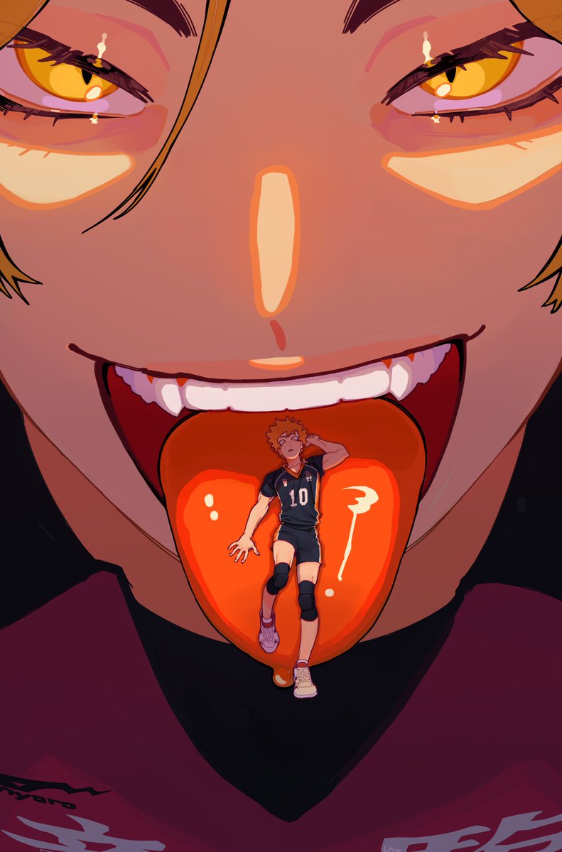 litriu's tweet image. Chew You Up And Spit You Out
#研日 #Haikyuu