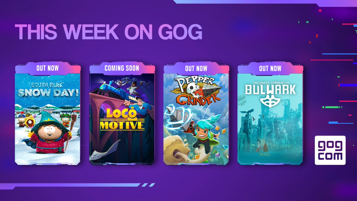 Have you missed any big releases or important announcements recently? Worry not! #GOGWeekly is here to make sure you stay on top of any new additions to our catalog: bit.ly/TWoG03