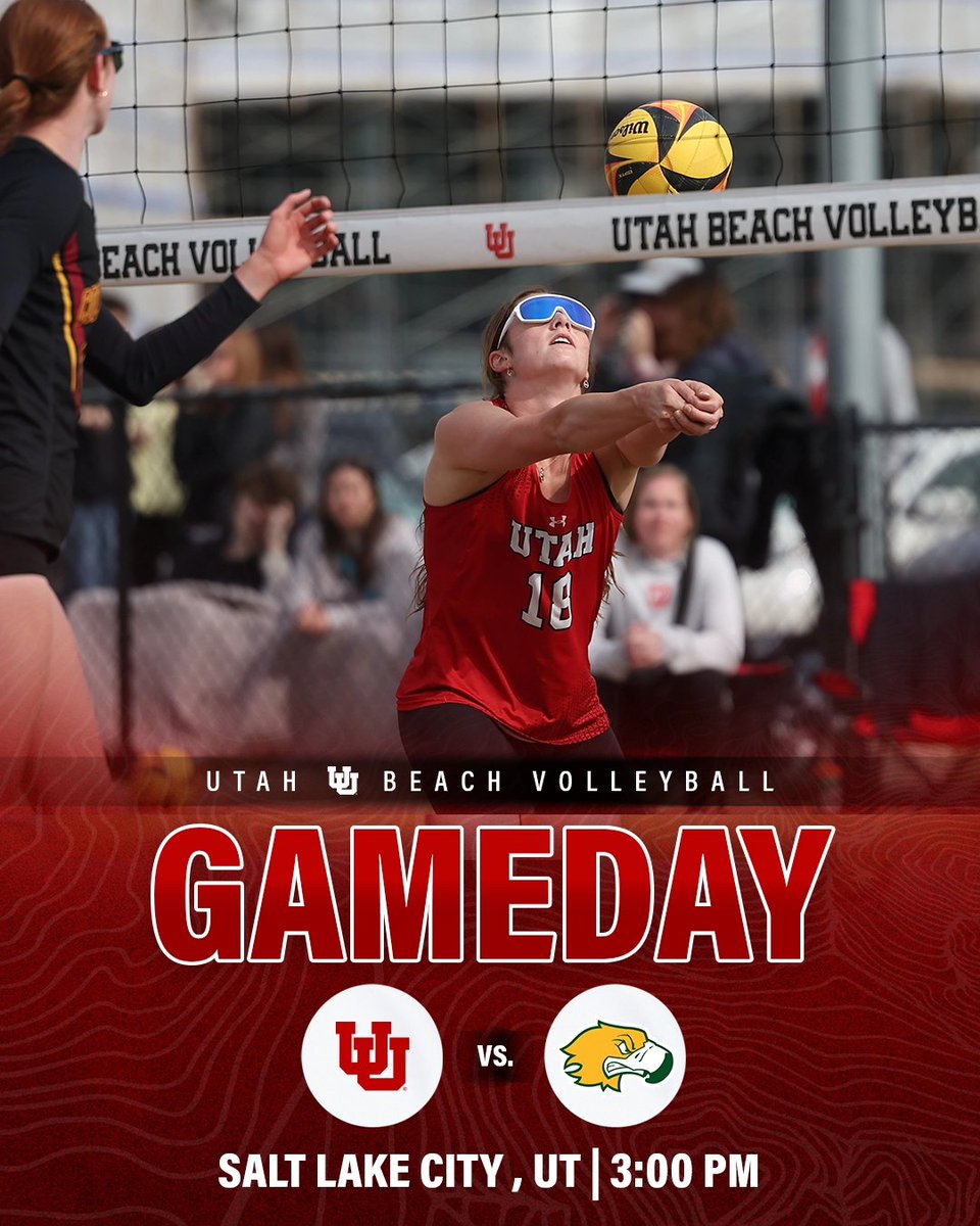 We are back on campus today for our final 2️⃣ matches of our home weekend! 📍 Salt Lake City, UT 🆚️ Texas A&M Kingsville & CUI ⏰ 1 PM / 3 PM MT #GoUtes