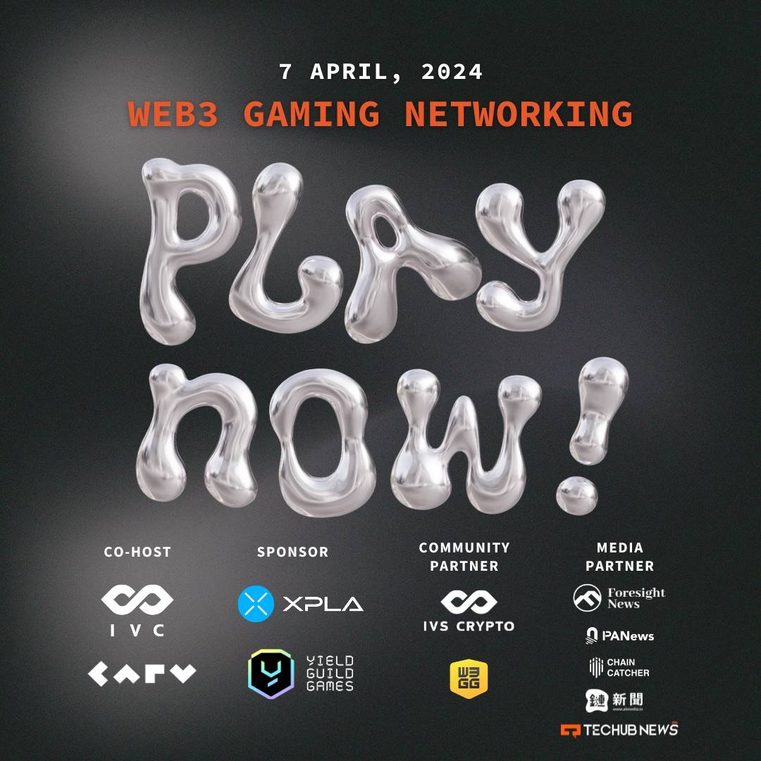CARV is hitting Hong Kong! 

Who else is joining the #Web3Festival <a href="/festival_web3/">Web3Festival</a>? 
Come meet us and our partners <a href="/ivcryptofund/">IVC (Infinity Ventures Crypto)</a>, <a href="/YieldGuild/">Yield Guild Games</a>, <a href="/XPLA_Official/">XPLA</a> and <a href="/w3ggofficial/">W3GG 💛</a> for the Web3 Gaming Networking Party on April 7th, 6-9 PM. 

Let's connect and make waves in the gaming