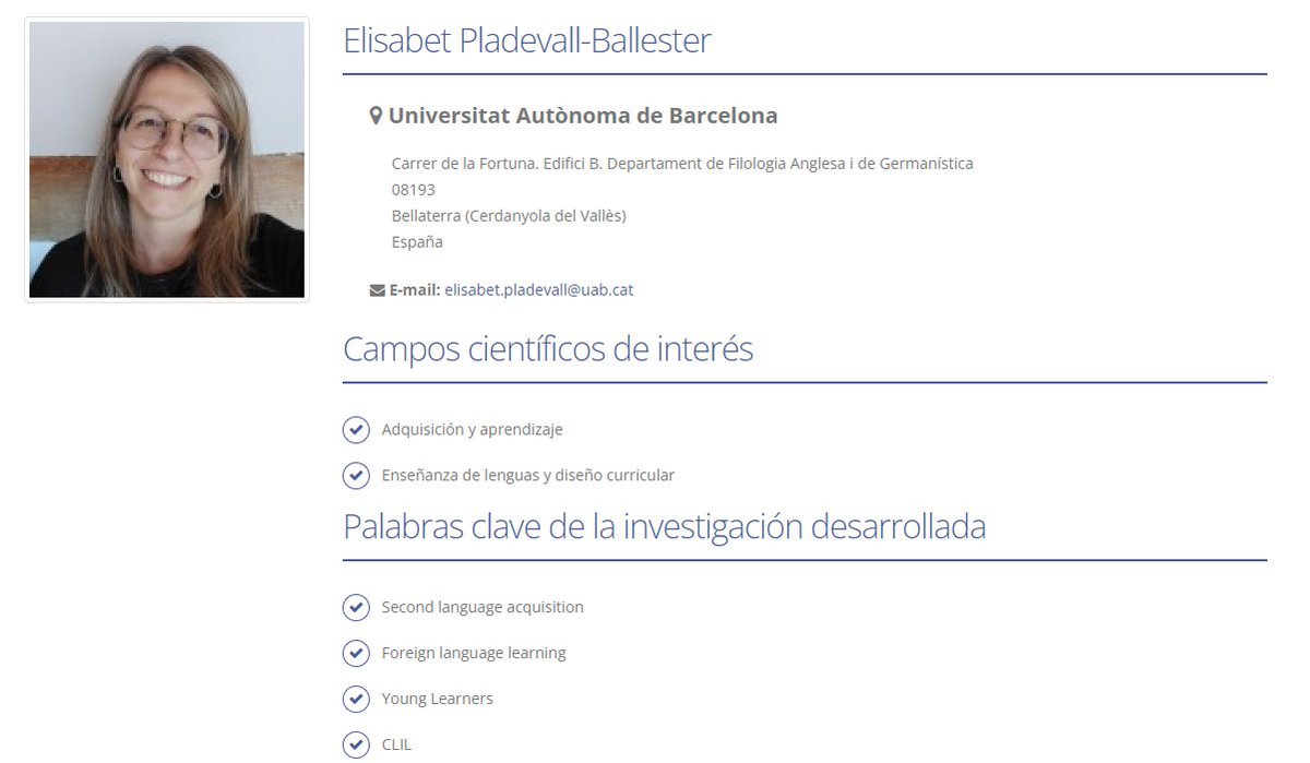 #AESLA_miembros Elisabet Pladevall-Ballester de la Universitat Autònoma de Barcelona. Lee acerca de sus intereses e investigación en aesla.org.es/es/user/elisab…