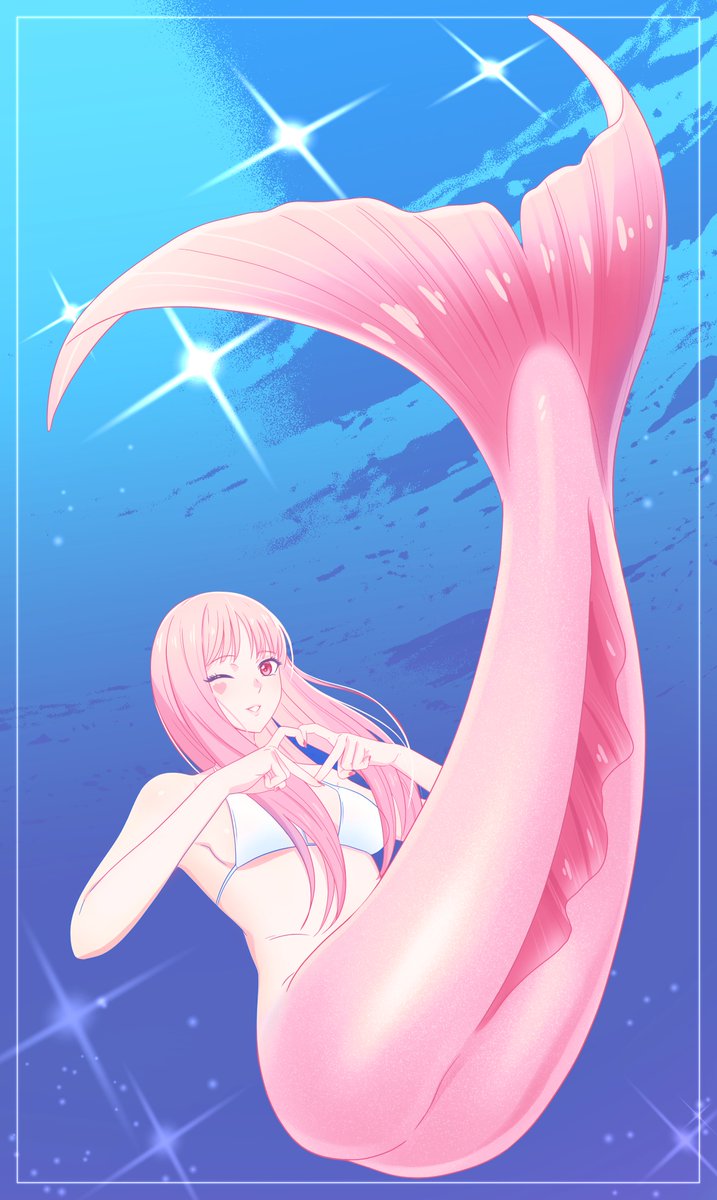 桜愛海ちゃん🌸
#世界マーメイドの日 
#InternationalMermaidDay