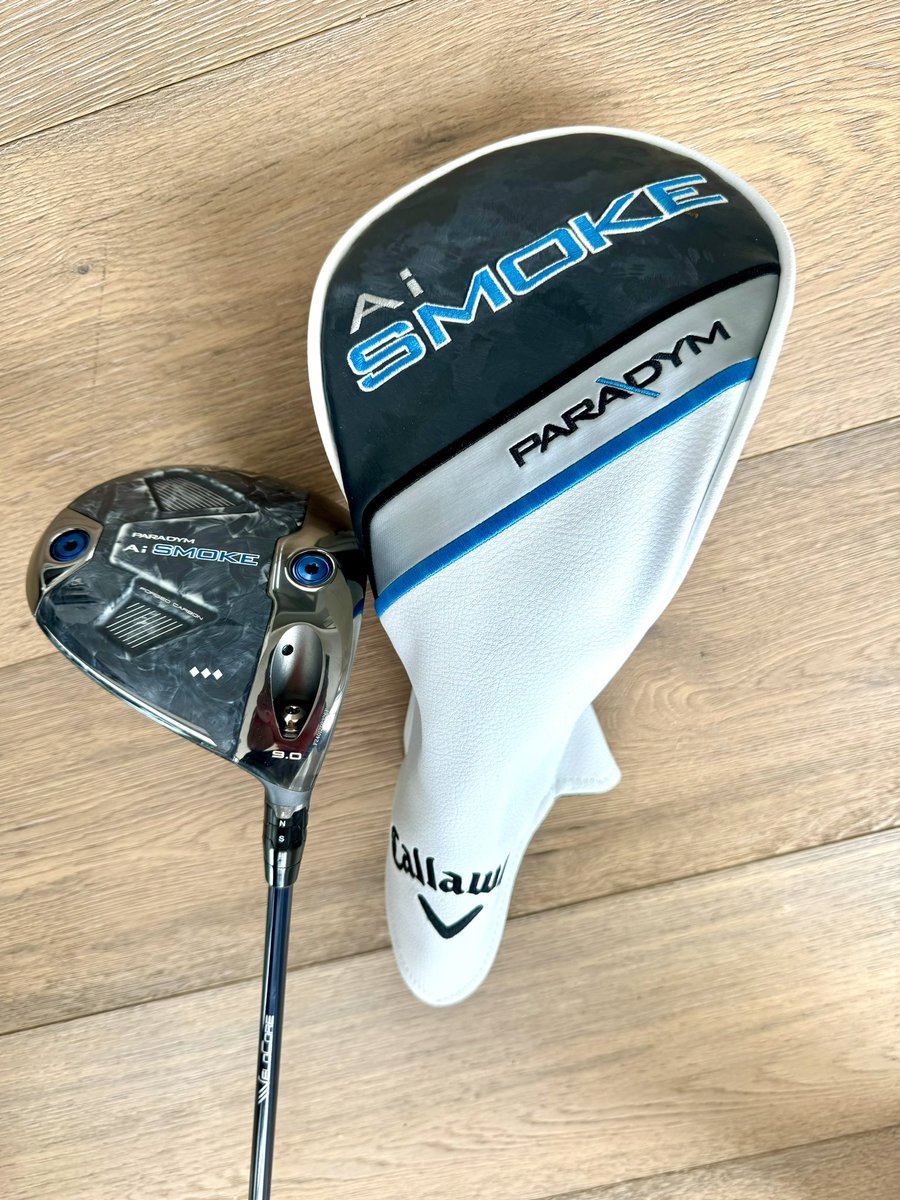 LisaLongball's tweet image. Helllllllo beauties!! I just got my new @CallawayGolf Driver the #Paradym #AISmoke and his little buddies, the 3 and 5 fairway woods!! 😍 To say I’m excited to hit these bad boys is an understatement!!! Let’s go!💣⛳️