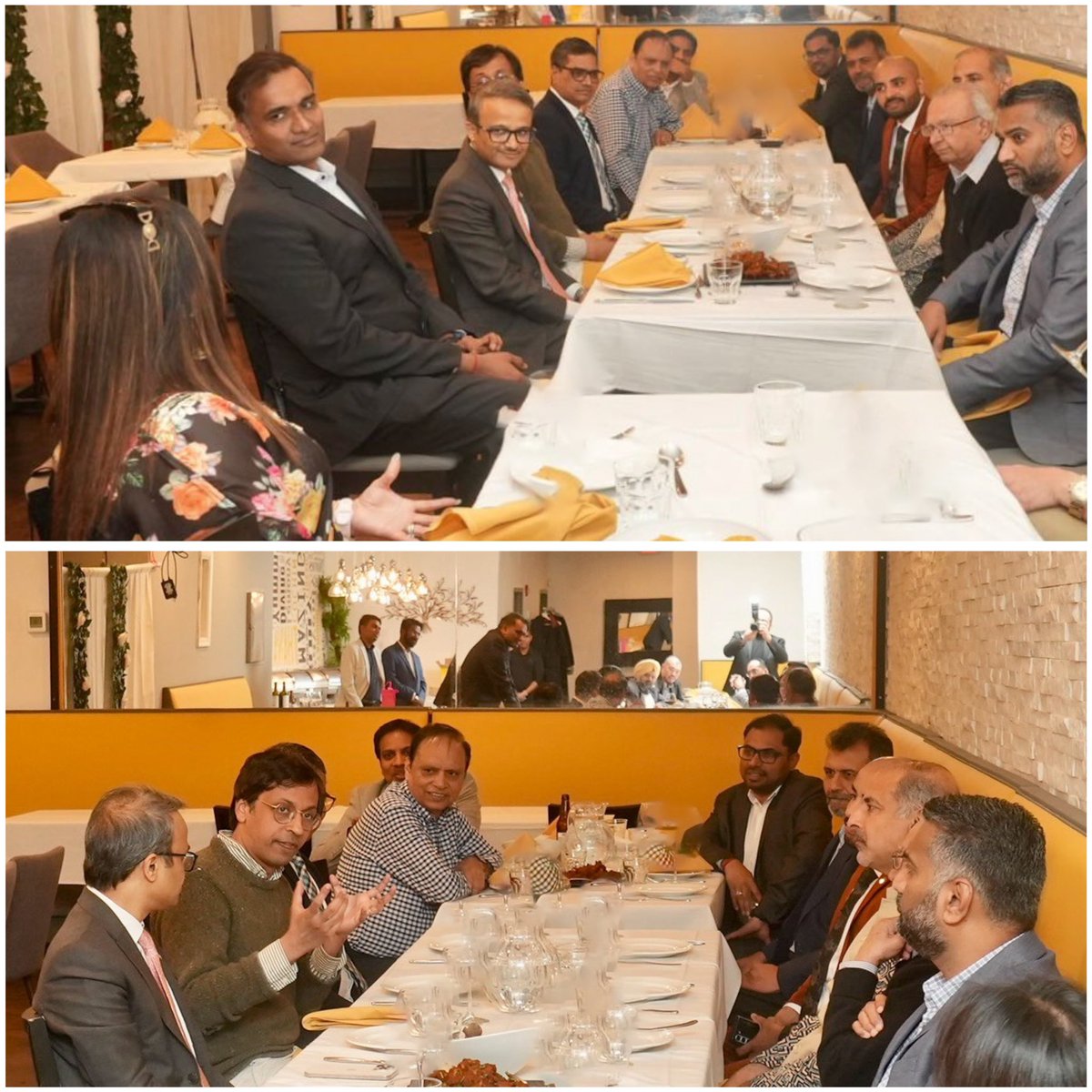Sincere thanks to Council of Indian Organizations in Greater Philadelphia @ciophilly & Mr @pareshbirla for organizing an interaction for CG @binaysrikant76 with community leaders from Philly & South Jersey. Special thanks to State Senator Nikil Saval @SenatorSaval for gracing the…