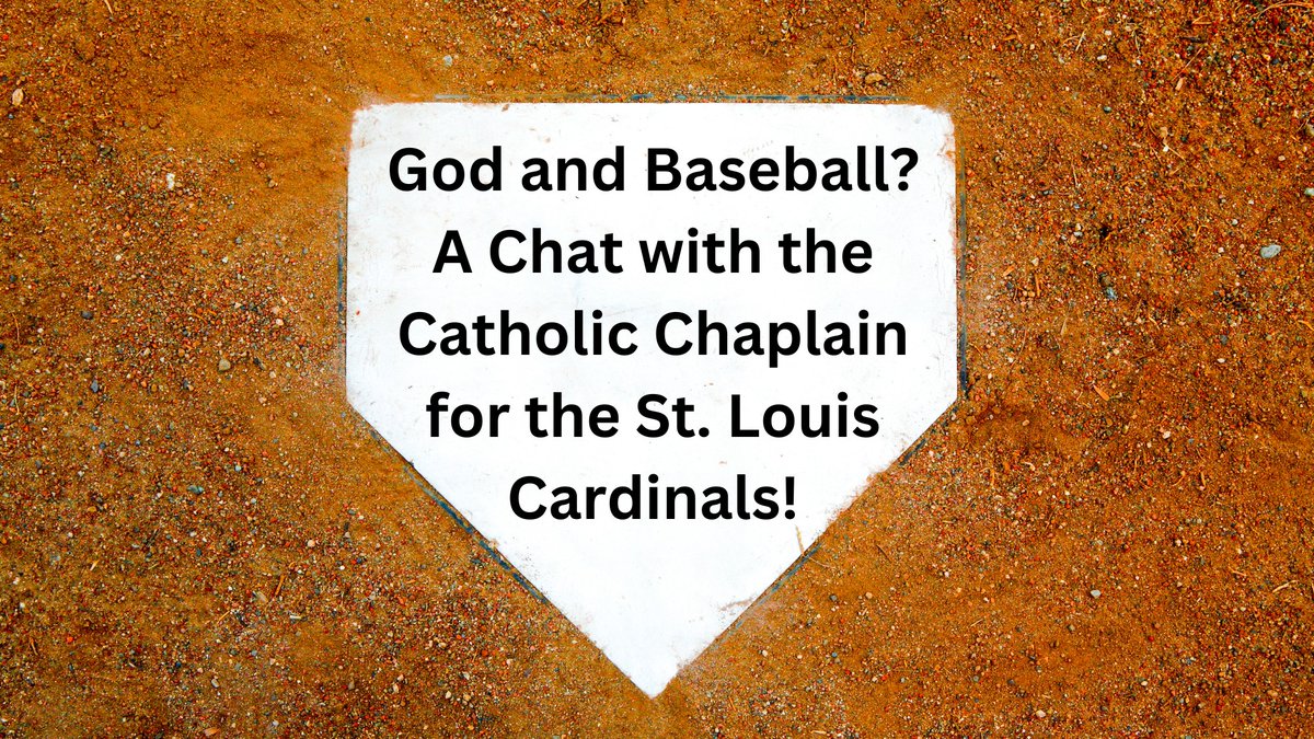 PRESS CLUB C Podcast with Ray Keating – Episode #140: Meet the Chaplain for the St. Louis Cardinals – Father Chris Comerford joins Ray to discuss one of his jobs, i.e., being the Catholic chaplain for the St. Louis Cardinals.
buzzsprout.com/147907/1474079…