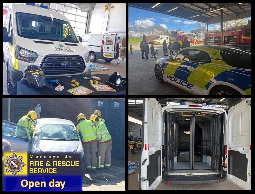 It was a great day engaging with the community at Saint Anne St Fire Station. A big thank you to Merseyside Fire and Rescue Service for organising todays event