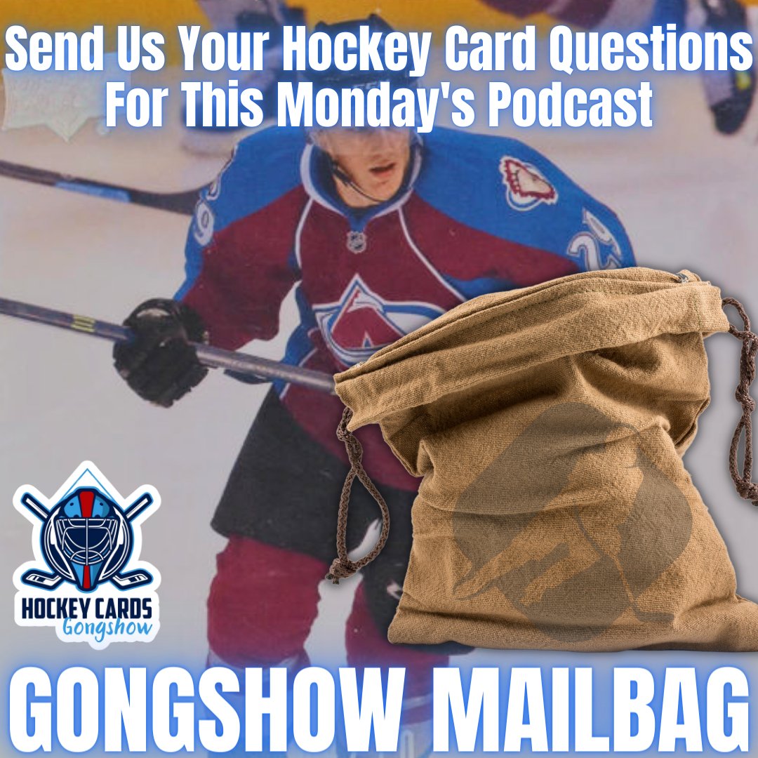 Reply with your hockey cards questions and we'll answer them on Monday's Gongshow podcast! #hockey #hockeycards #rookiecard #upperdeck #bedard #mackinnon #mcdavid #austonmatthews #sidneycrosby #ovechkin #gretzky #lemieux #jagr #makar #kaprizov #caufield #jackhughes #quinnhughes