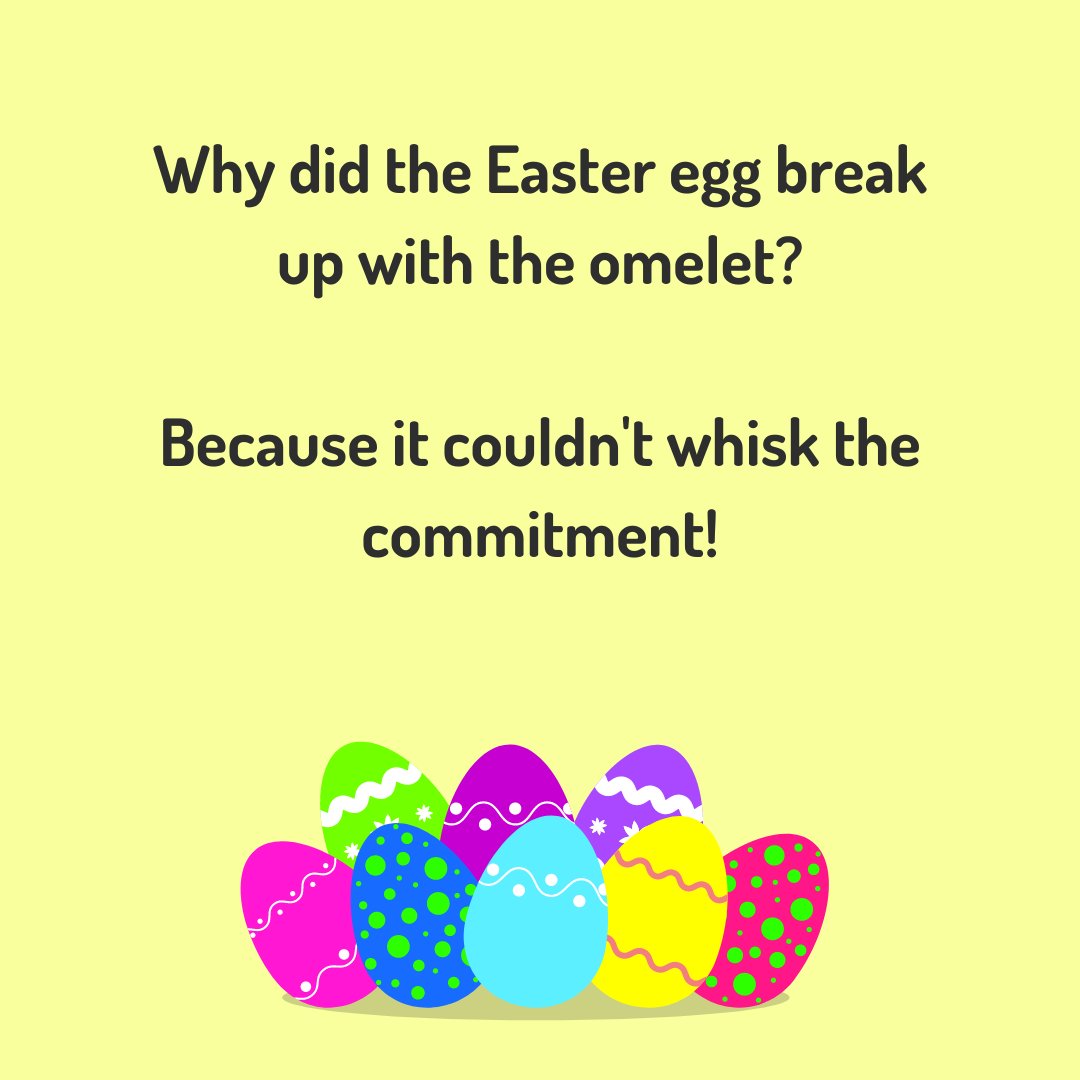 _LovehigherSelf's tweet image. 🐰🌷 Hoppy Easter Weekend! 🌷🐰 

Who&apos;s ready for some egg-citing fun? Here&apos;s a little Easter joke to kick off your celebrations.

Wishing you all a wonderful Easter filled with joy, laughter, and plenty of chocolate treats! 🍫🥚 

#HappyEaster #EasterJokes #EggcellentHumor