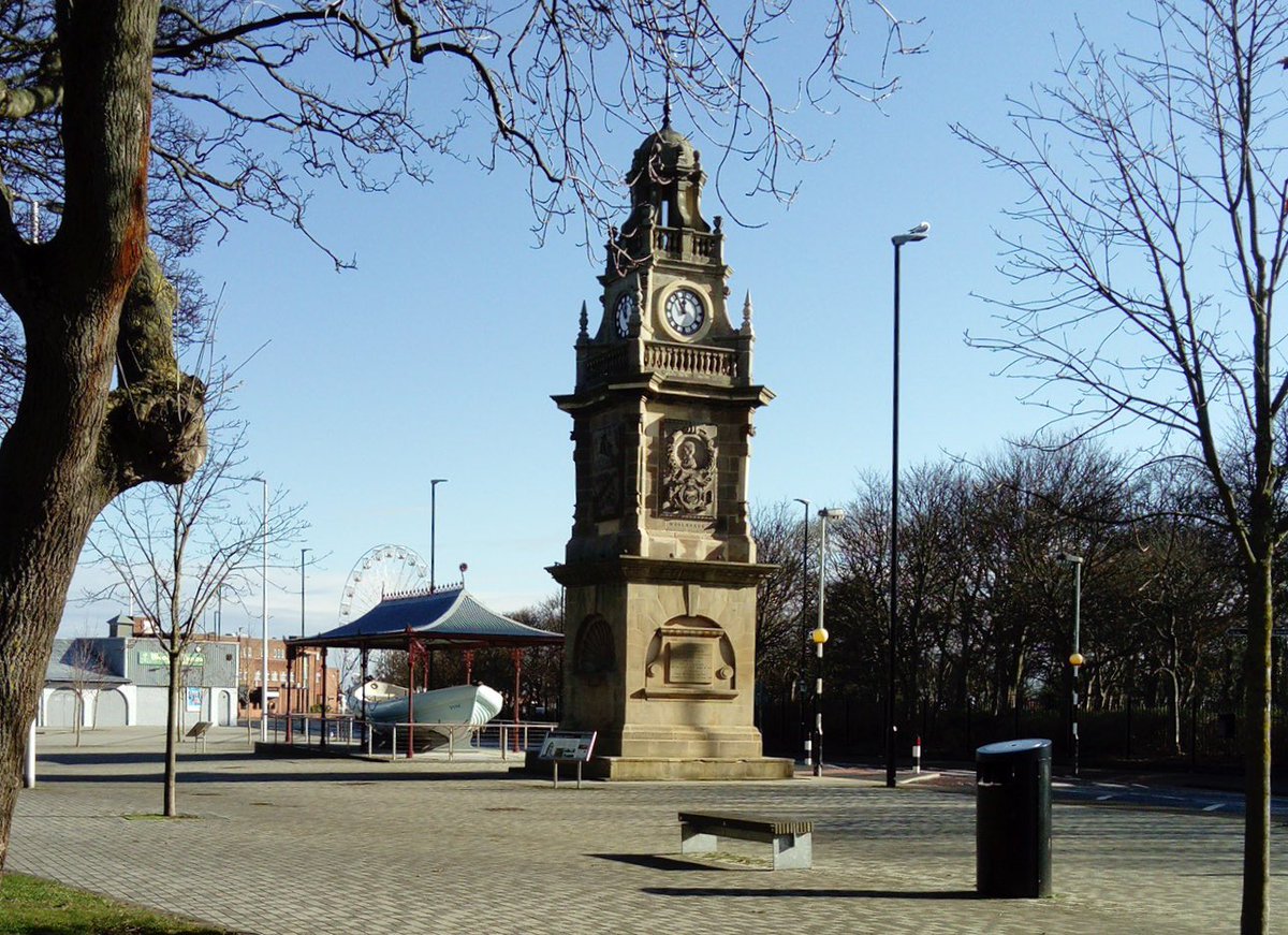 Almost #clocksgoforward time and a reminder of what one of South Shields’s most iconic timepieces, the Wouldhave/Greathead lifeboat (and Victoria Jubilee) memorial, could have looked like had, in 1887, architects Stout and Dockwray won the design brief (instead of JH Morton).