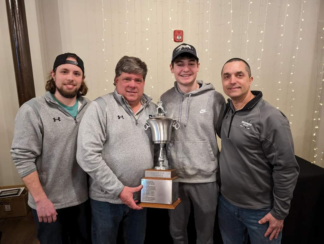 That’s a wrap on the 2023-2024 season. Lots of records were set this year, the Baron Cup will live with the Mustangs all year and we said goodbye to our 4 seniors Will, Brett, Jackson & Michael! Thanks to everyone who came out to celebrate this amazing team today!
