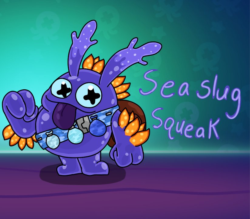 AppleKhi57's tweet photo. Out with the old and in with the new say hello to new Sea Slug Squeak
#brawlstars #BrawlStarsArt #deepseabrawl https://t.co/1stCAmLQeO