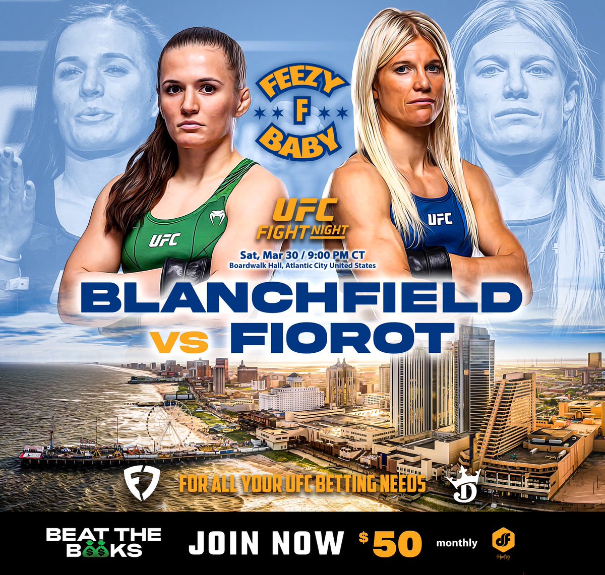 FeezyFbaby_'s tweet photo. Want my full card predictions? 💫👑💫

Let’s get this post to 100 Favorites &amp; 100 RTs #UFCAtlanticCity 

Sending the full card to the first 10 people who reply below! GO GO GO https://t.co/RqgU6YRVr1