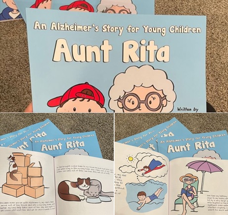 Not famous&No agent but our RI book made 2 important reading lists: A PBS #dementia awards documentary 'Wisdom Gone Wild' & A Montana St. Univ Extension Pgm '#Alzheimers Dementia Awareness for Children Storybook’; uses grants for free books to Montana families affected by #AlZ .