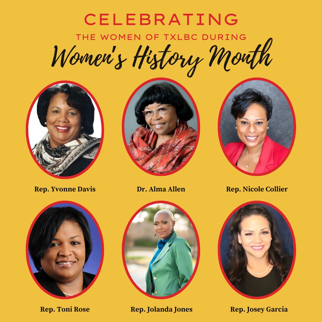 Celebrating the strength, leadership, and resilience of our Black lawmakers this #WomensHistoryMonth We honor the trailblazers shaping Texas history and paving the way for generations to come. #txlege