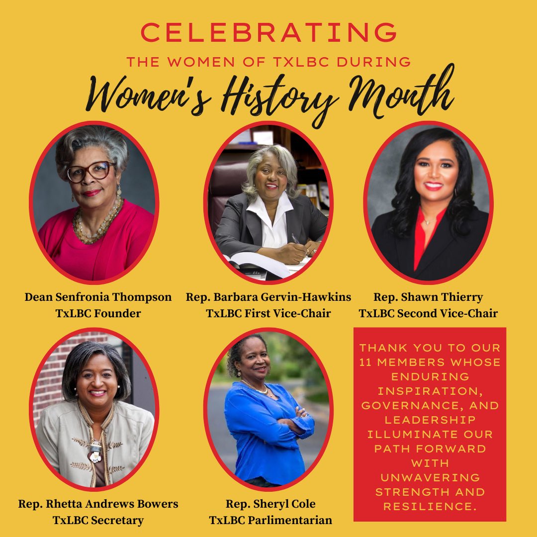 Texas Black Caucus tweet media