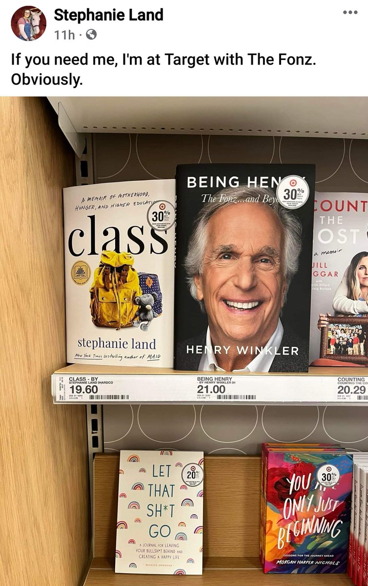 This made me smile today. @hwinkler4real and @stepville hanging out at Target. 👍👍