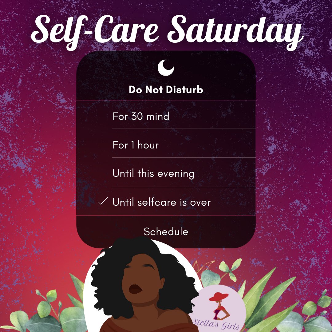 ✨ Happy #SelfCareSaturday, #StellasGirls! 💖 Remember, self-care isn't just about pampering yourself; it's also about uplifting your community. Reach out, support each other, and advocate for justice. Together, we rise! #CommunityCare