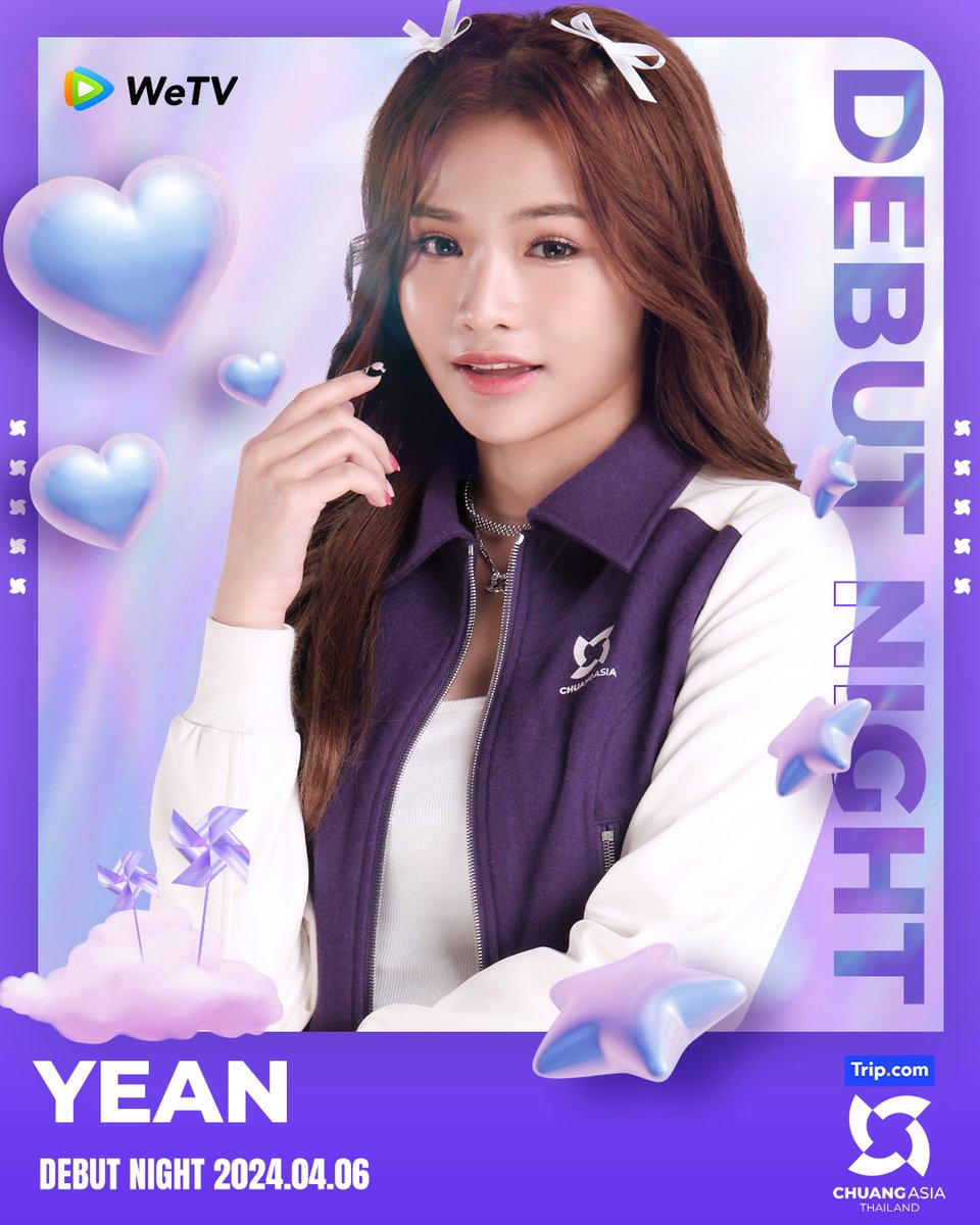 CHUANGASIA's tweet photo. Final 18 Trainees

YEAN

Please vote for your favorite trainee!
CHUANG ASIA THAILAND Debut Night : April 6th, 2024

🗳️ Vote Now : https://t.co/JeMWEyudRm

#CHUANGAsia #CHUANGAsia2024
#CHUANGAsiaDebutNight
#CHUANGAsiaFinal https://t.co/3kC1WgVU54