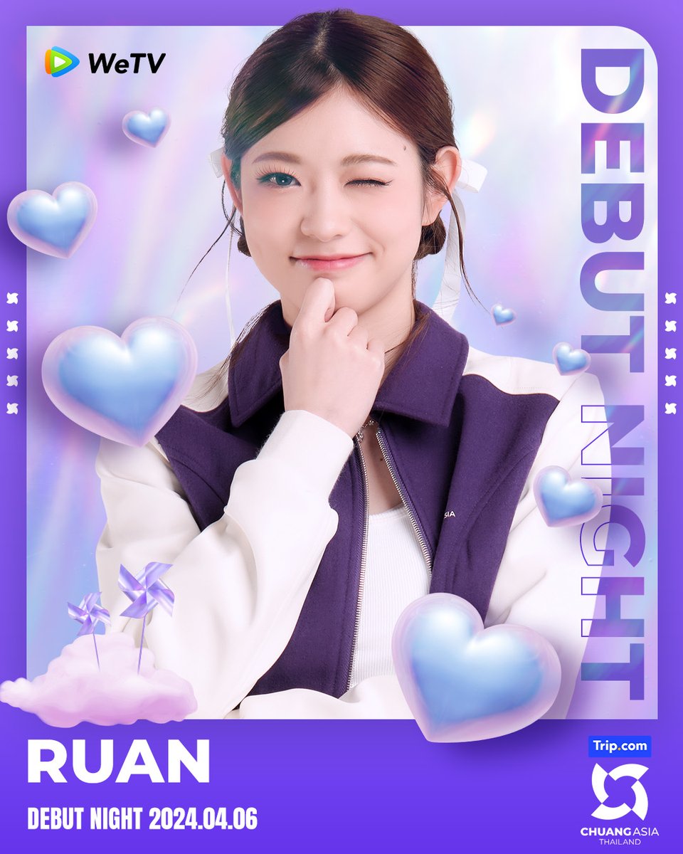 Final 18 Trainees RUAN Please vote for your favorite trainee! CHUANG ASIA THAILAND Debut Night : April 6th, 2024 🗳️ Vote Now : bit.ly/CHUANGAsiaVote #CHUANGAsia #CHUANGAsia2024 #CHUANGAsiaDebutNight #CHUANGAsiaFinal