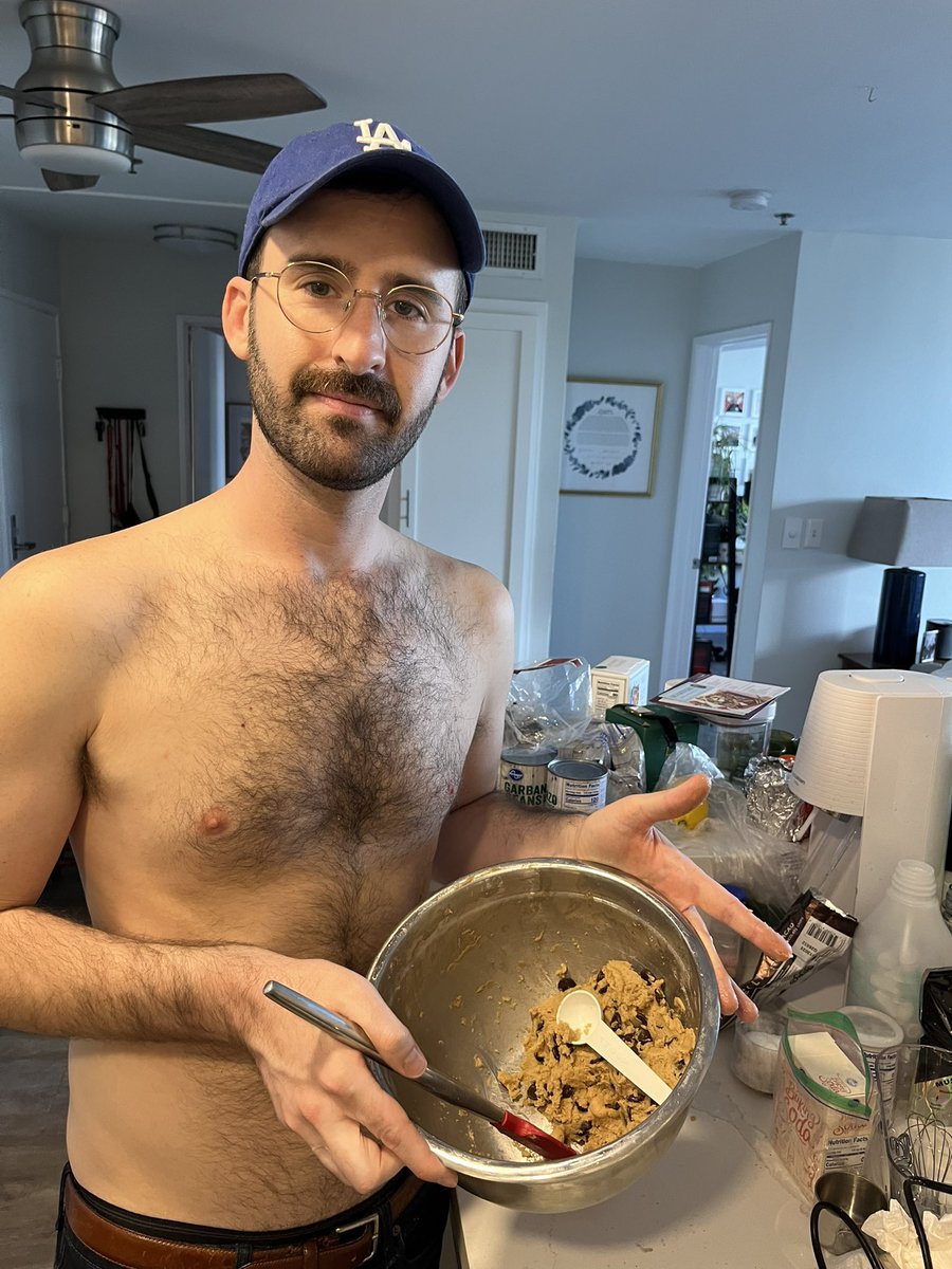 the secret ingredient is my chest hair