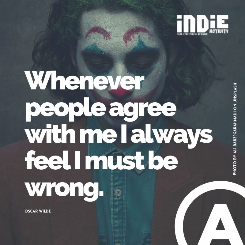 .@oladapobamidele 'Whenever people agree with me I always feel I must be wrong'-Oscar Wilde #film #indie #quote #quotes #quotestoliveby #quotesaboutlife #indieactivity #quotesoftheday #quotesdaily #quotestoremember #quotesforyou #indiefilmmaker #indiefilmmaking #film #filmmaking