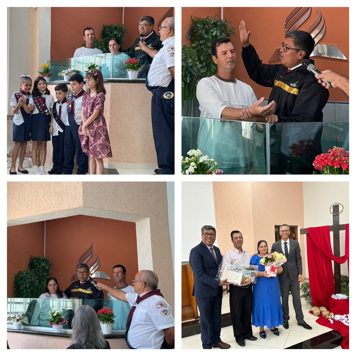 ¡¡¡Una bendición la Semana Santa en Piracicaba, São Paulo 🇧🇷 !!! Nuevos discípulos nacen en el Reino de Dios como misioneros!!!! #LaUltimaVictoria