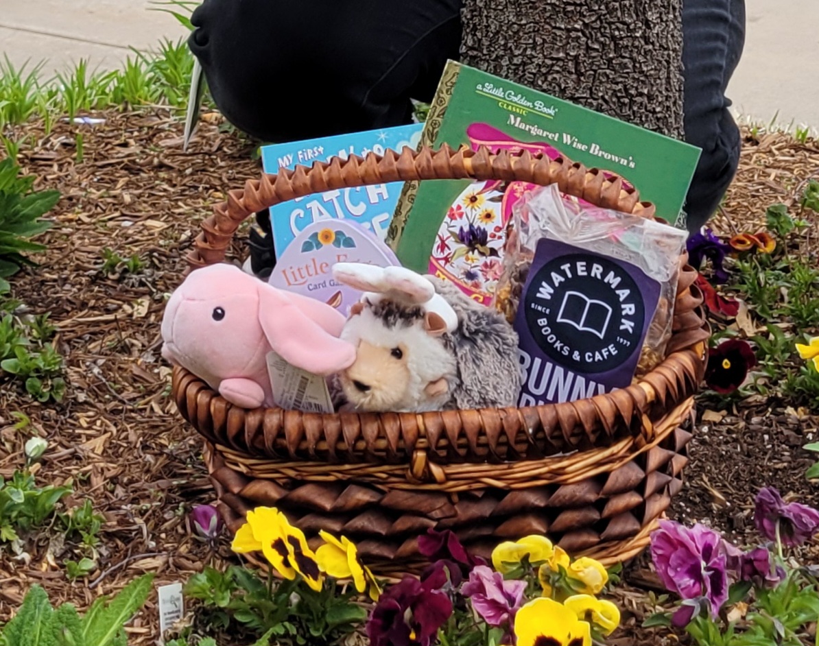 Easter Bunny running a bit behind this year? We've got the cutest things! Check out our Easter collection here: 4701 E. Douglas Ave. Wichita, KS 67218 | 316.682.1181 | books@watermarkbooks.com