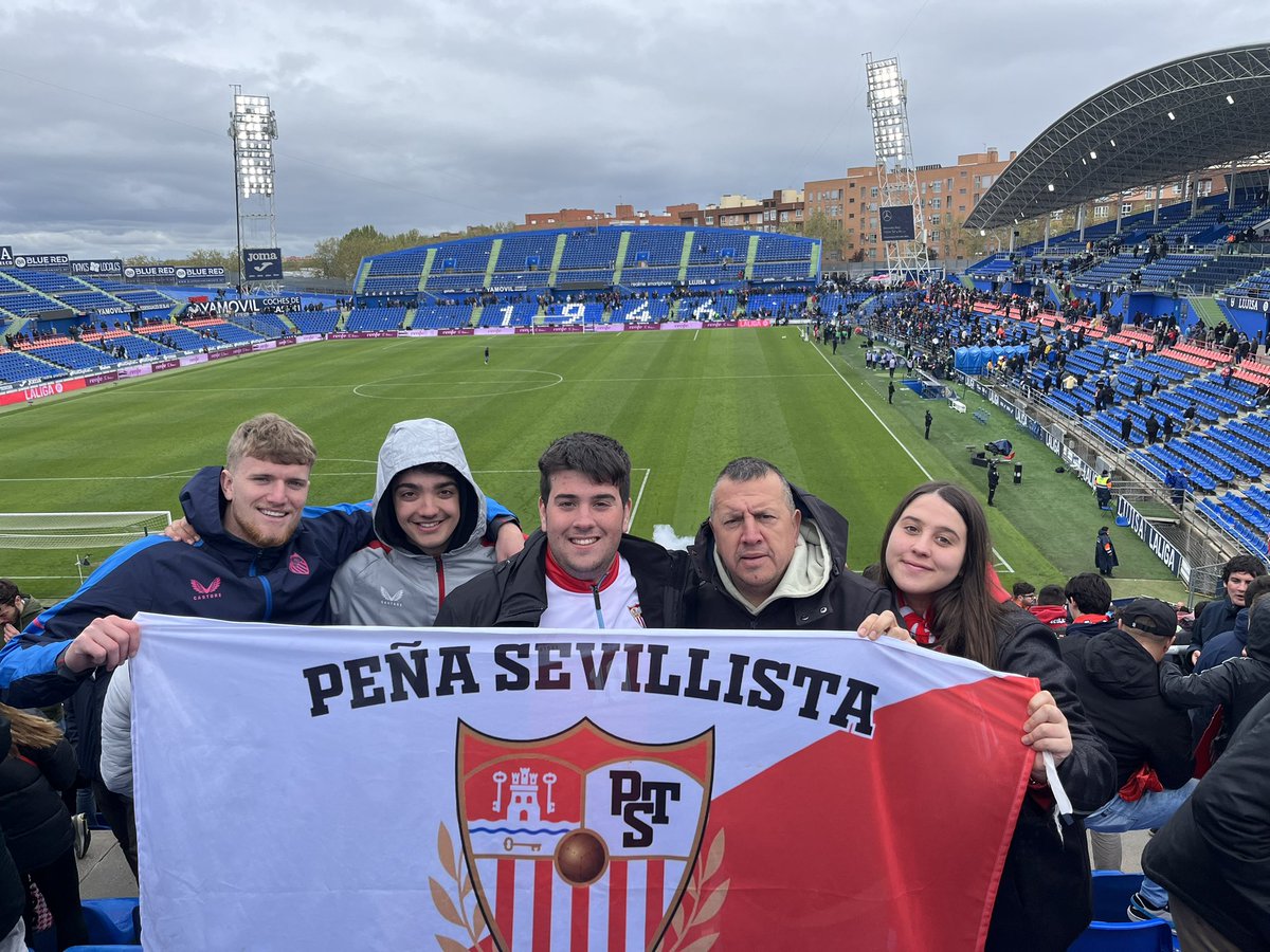 Hoy por Getafe. Nos volvemos con los 3 puntos! 🤪