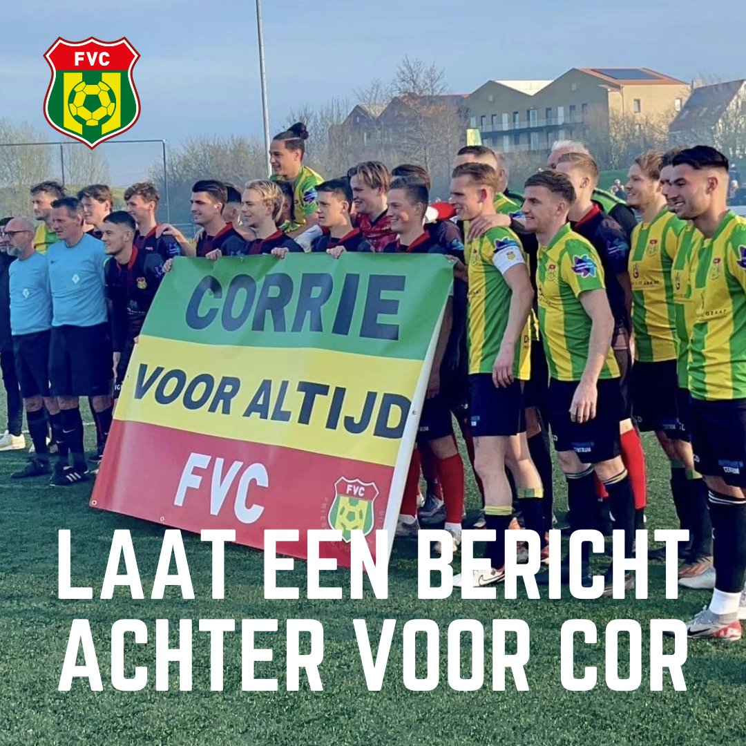 Cor was jarenlang te vinden op de Friese voetbalvelden. Maar ook buiten de velden was hij graag gezien.  We zouden het geweldig vinden 
als je een bijzondere herinnering met ons zou willen delen zodat we hiervan een boekje kunnen maken voor Cor: docs.google.com/forms/d/e/1FAI…