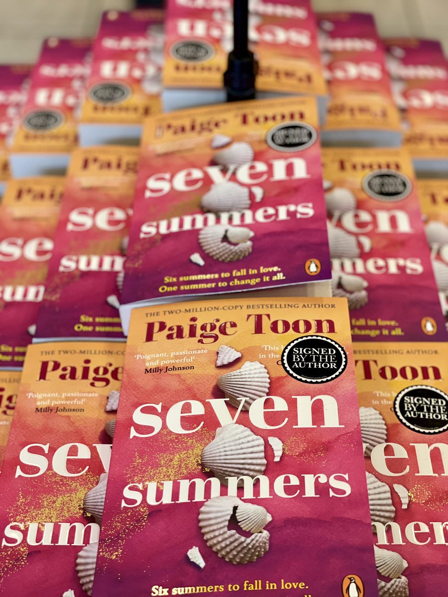 Great signing today at @Bluewaterstones - thanks to everyone who came & to the friendly team who hosted. A bunch of signed copies are at the store entrance so you can still pick one up if you missed it! Next stop, @WaterstonesPicc on 8 May 6.30pm. Tickets live next week!