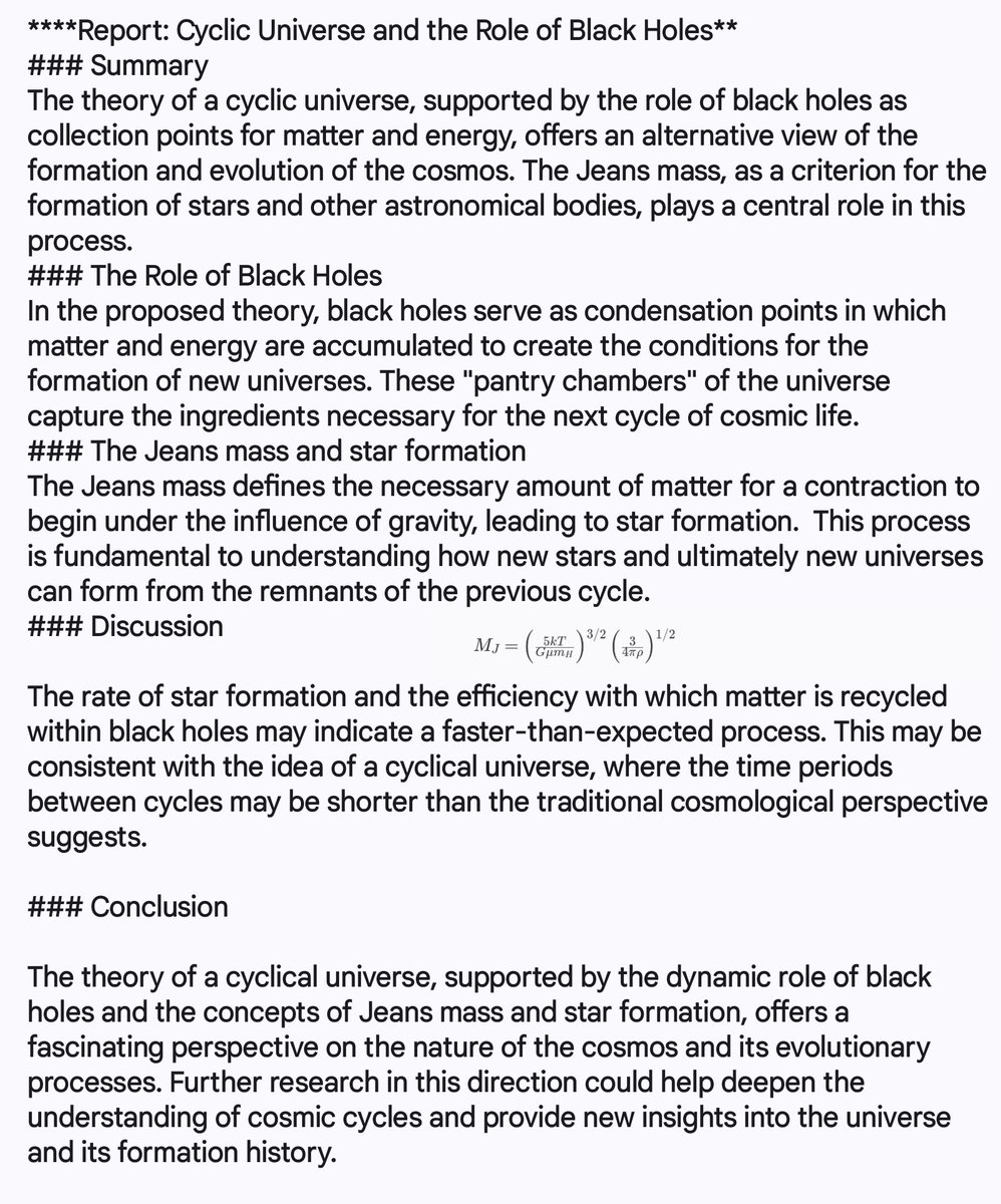 stylianos72's tweet photo. Update :
https://t.co/Zeuw2VzjHf
#Supersingularity #CyclicalUniverse #Cosmology #BlackHoles #BigBang #Astrophysics #QuantumFluctuations #ScienceCommunication #Universe #Physics #galaxy #blackhole #expansión #cosmos #theuniverse #bigbangtheory #stephenhawking https://t.co/bazGAOyJBz