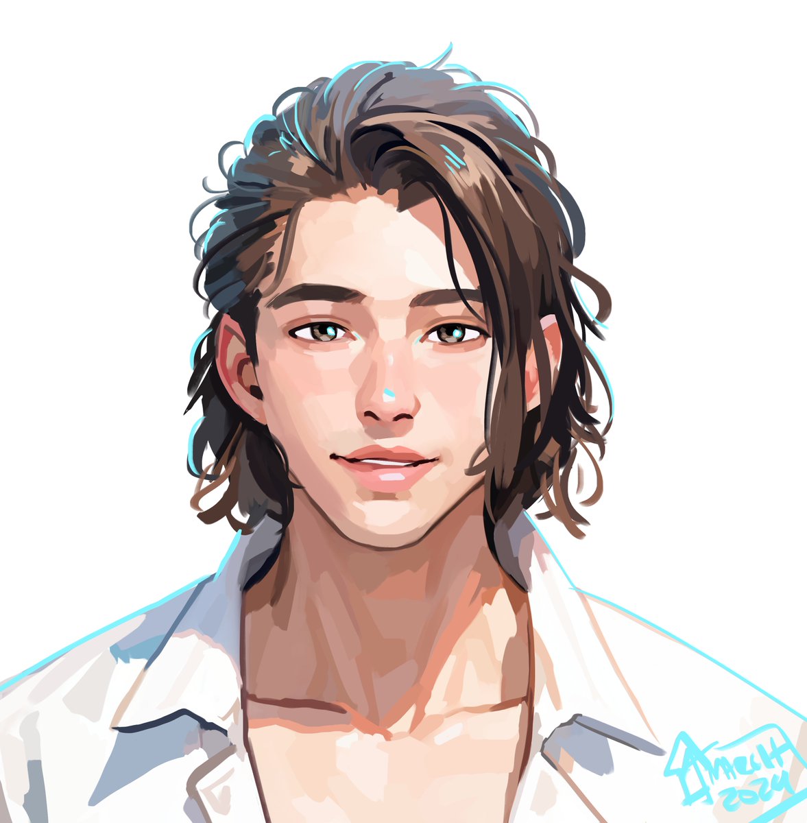 _kuhale's tweet photo. Hey all!! It would mean the world to me if you came over and joined our in house workshop! Our amazing artist and friend Daxthinksnot on discord hosted an amazing male portrait tutorial over at Kuhale! Dax is our first ever artist in the spotlight for our new art workshops! come say hi and support our friend over at https://t.co/m2p9LB4rYH !