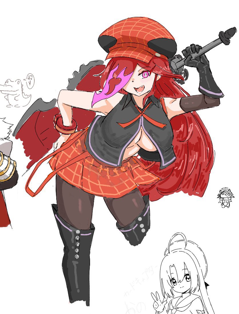 今月かいた絵を晒そう