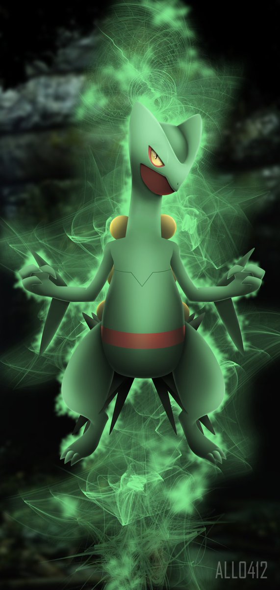 Pokémon Wallpapers: Cinderace, Greninja, Sceptile and Alolan Marowak!