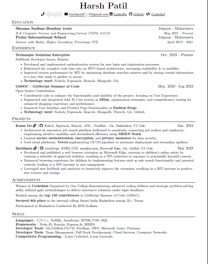 Harsh94569157's tweet photo. Hello X Roast My Resume https://t.co/LfdrsBcaEC
