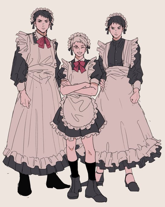 「black hair crossdressing」 illustration images(Latest)｜4pages