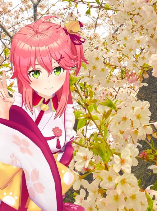 #みこち元気あげる綺麗だったから一緒に撮ってきたよ! 