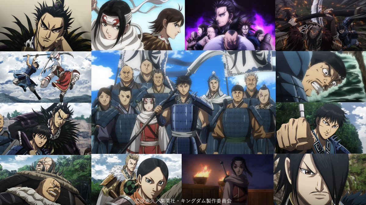 ━━━━━⚔視聴御礼⚔━━━━━
TVアニメ「キングダム」第5シリーズ
　   　⚜️全13話放送終了⚜️
━━━━━━━━━━━━━━━━

第1話放送から最終回まで、信率いる飛信隊や桓騎率いる桓騎軍らと共にテレビの前で闘ってくださった皆様、ご視聴、心より御礼申し上げます‼