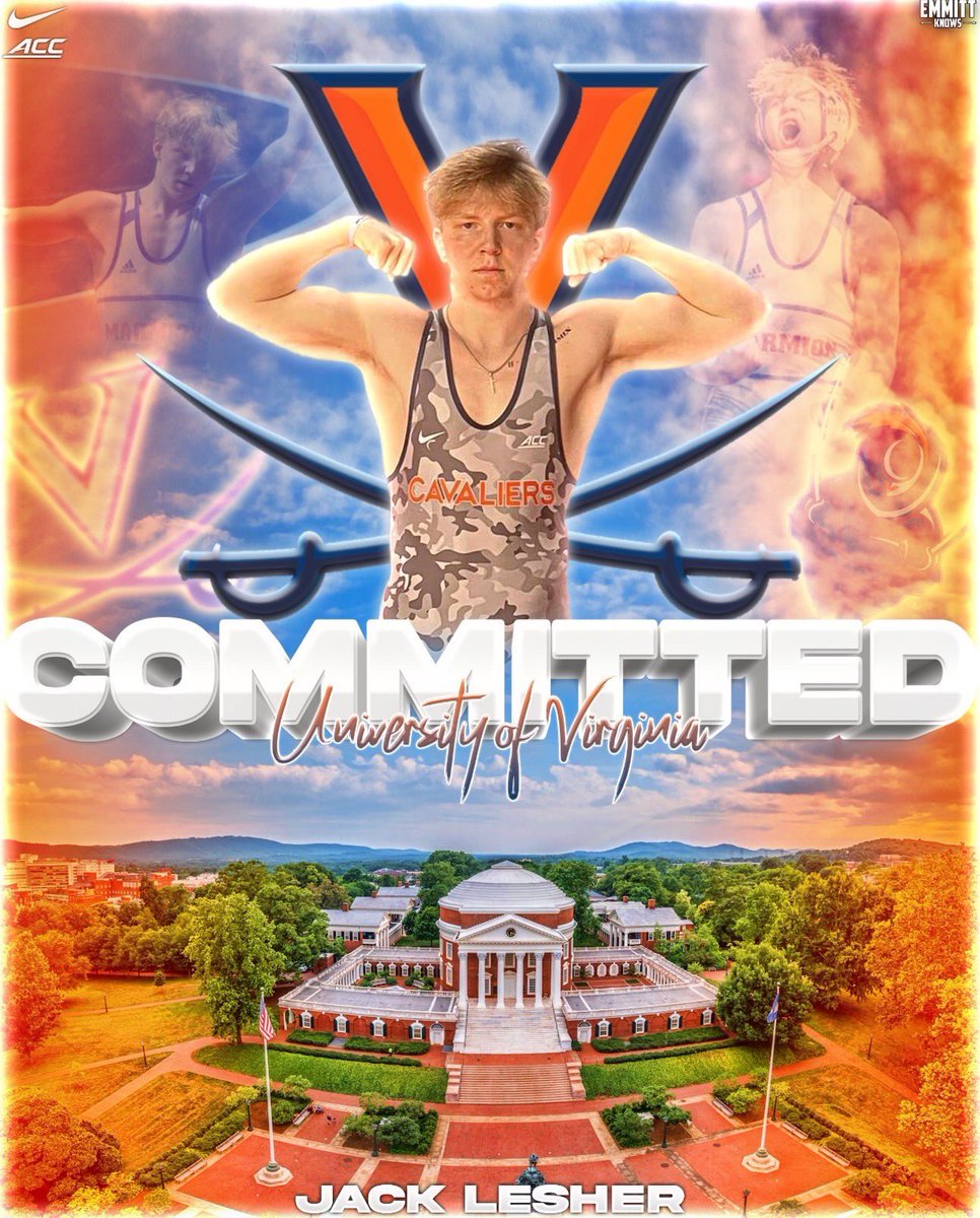 Super excited to announce my commitment to the university of Virginia! Thank you to everyone who has helped me get to this point! @UVAWrestling @MarmionAD