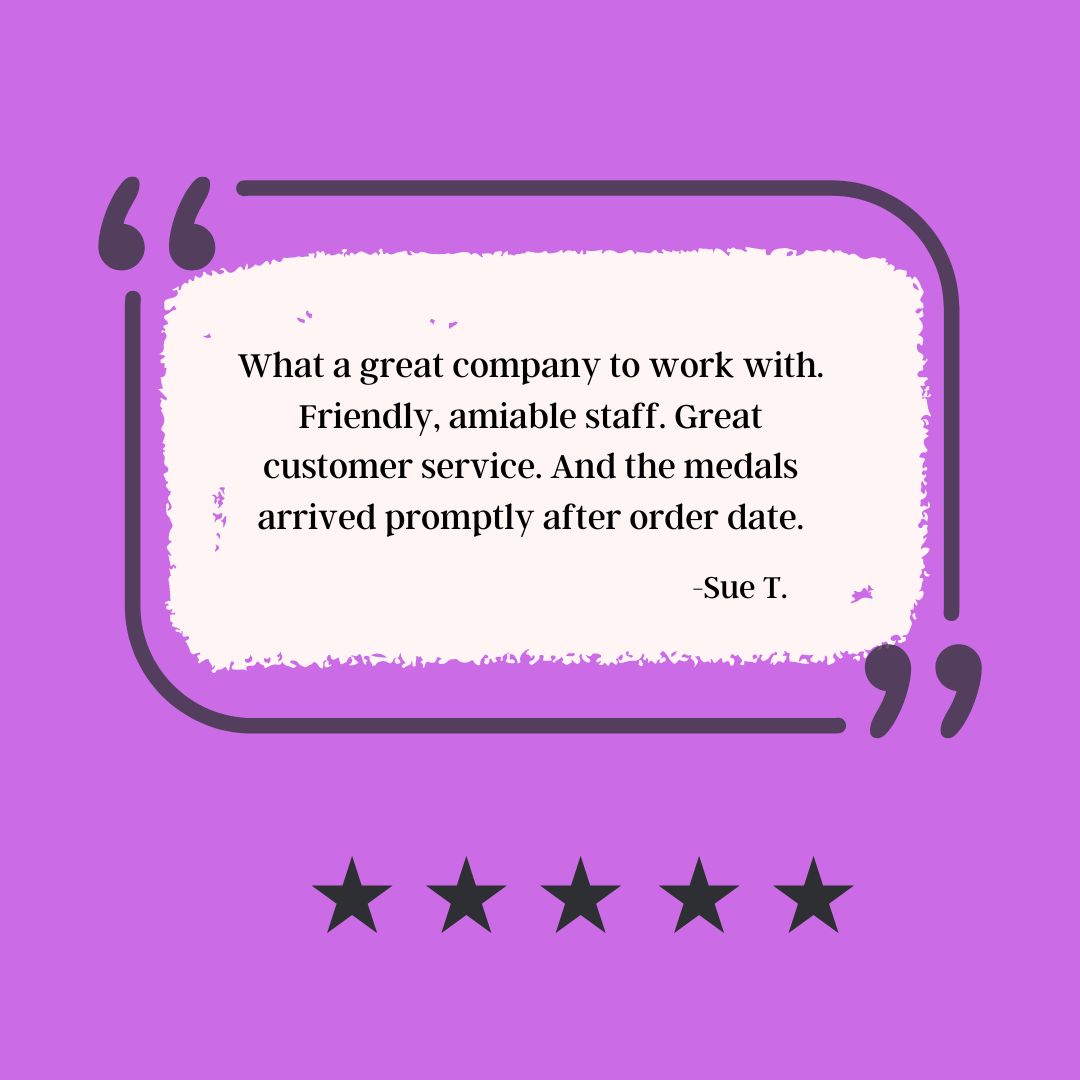 Thanks so much for the sweet five-star review, Sue! Check out our Google listing for more feedback from our many happy customers! 
#googlereview #fivestarreview #happycustomer #customenamelpins #pinsofig #pinstagram