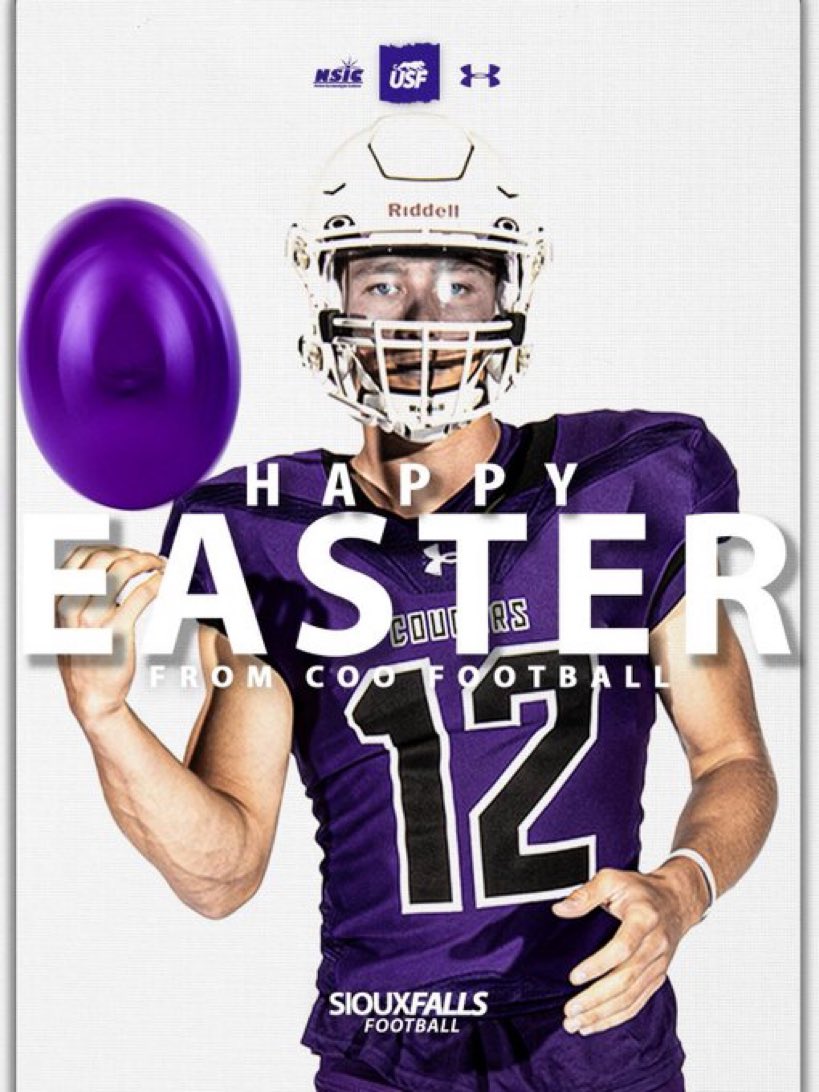 Thank you @CoachLueds for the graphic! Happy Easter!
