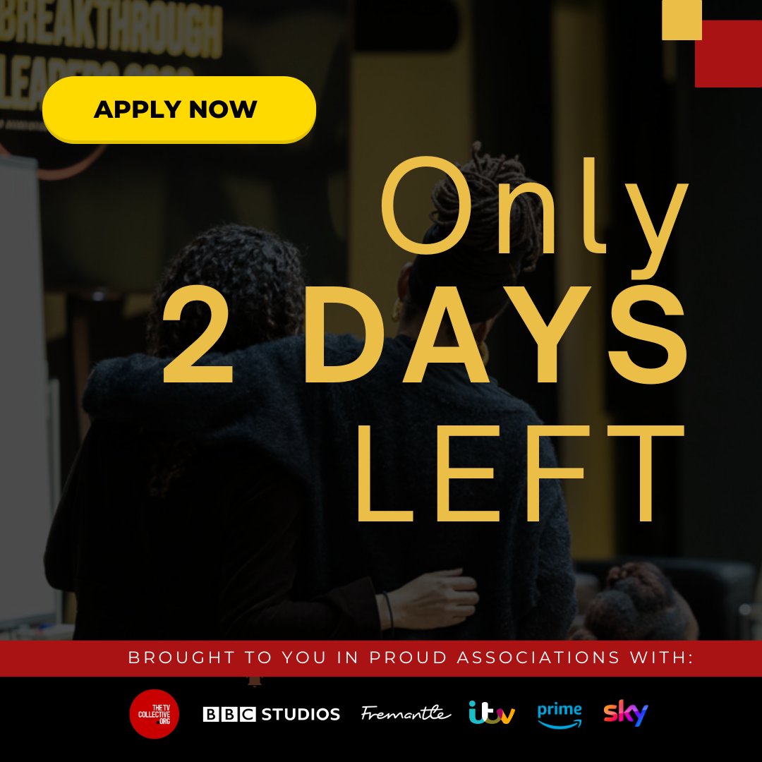 Time is running out! The deadline for the Breakthrough Leaders 2024 is approaching fast - it closes this Monday! Apply now and take the next step towards unlocking your full potential! Link in bio. #BreakthroughLeader