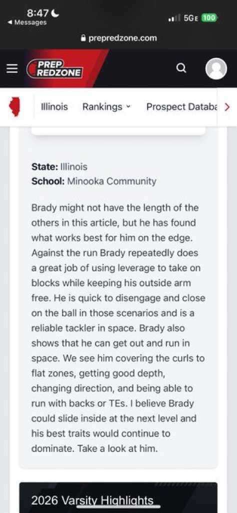 bradykozz's tweet photo. @PrepRedzoneIL Thank you for the write up!
https://t.co/8DRQeNDgBl
@EDGYTIM @RecruitTheNook @CoachK_Stew @Coach_JKnowles @CoachAdamBreske @KirbyCannon4 @Coach_Cicione @CoachU_BU @Coach_Barlow @7FMorr @CoachRenoYale @stantonweber https://t.co/BR8hzGi0DZ