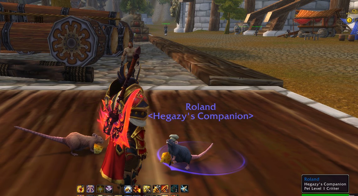 Hegazy327's tweet image. I made a new friend! 🐁

#warcraft #worldofwarcraft #Dragonflight