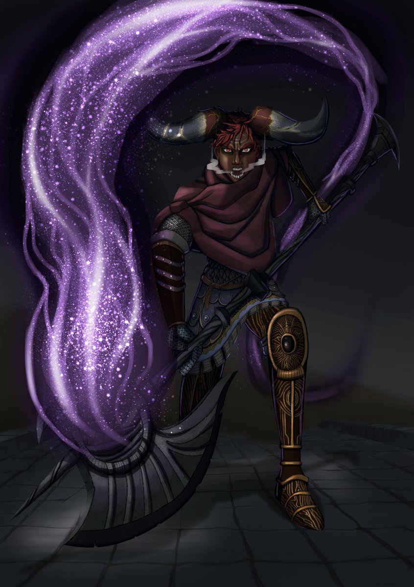 Painted my first elden ring character, Jolene the blood marauder