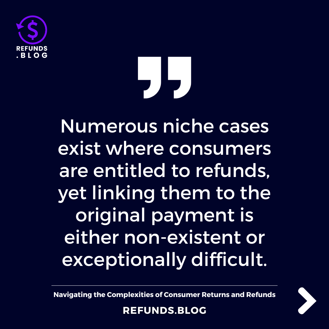 RefundBlog's tweet image. Refunds are not as simple as they may seem-- policies differ and so do wait times. One major complication: nonconventional refund cases. These include recycling initiatives and library late fees.

Read more at hubs.la/Q02pjrlH0!

#refunds #complex #maze #refund #niche